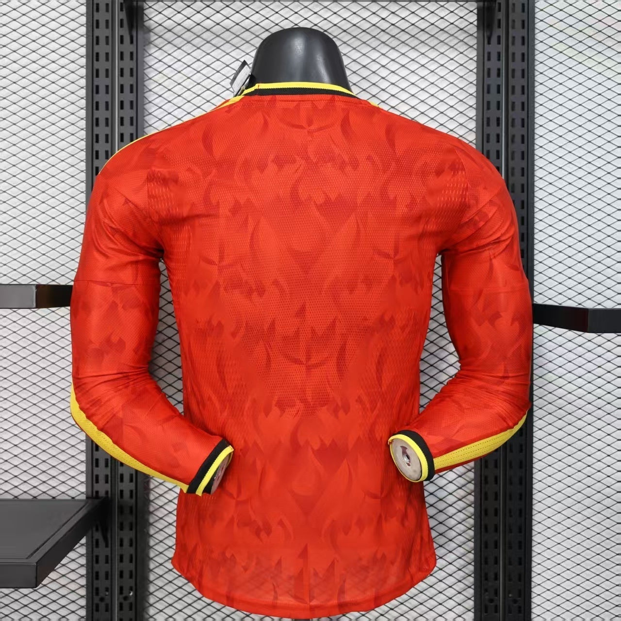 Belgium long sleeve home player version 26/27
