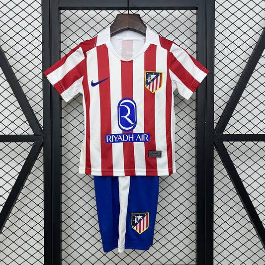 Atletico Madrid Casa 25/26 - Bambino (pantaloncini inclusi)