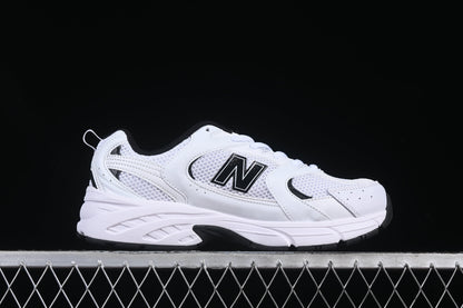 NB 530 White and Black